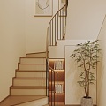 Modern Stairs 3d model