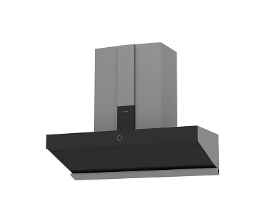 modern hood range hood 3d model