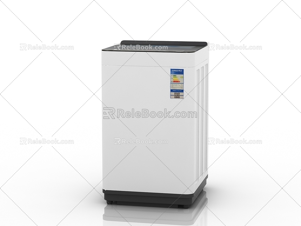 Modern washing machine 3d model