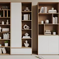 Nordic Bookcase 3d model