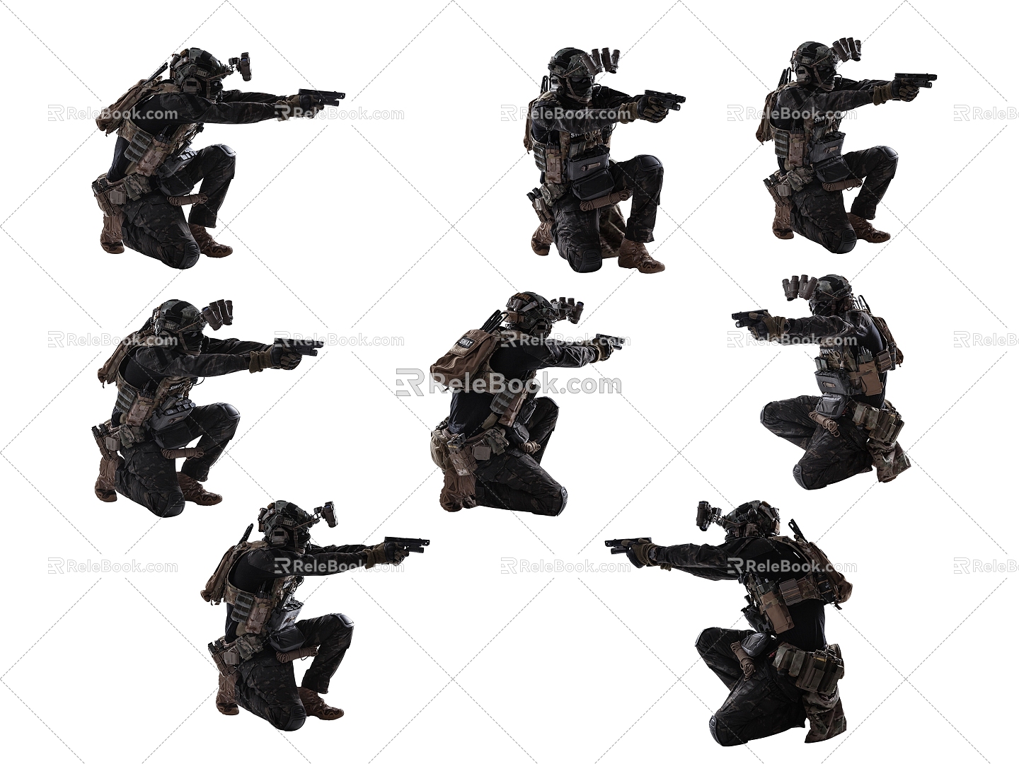 Characters Special Forces model