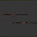 Ancient Rusted Blade Weapon With Multiple Sharp Blades Circular Holes And Intricate Metallic Design