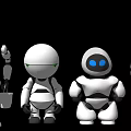 Modern robot toy robot ornaments 3d model