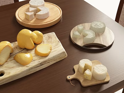 Modern Food 3d model