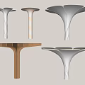 Modern Interior Decoration Columns Special-shaped Creative Columns Petal Columns Spiral Columns Corrugated Columns Creative Packing Columns Cylindrical Columns Packing Columns 3d model