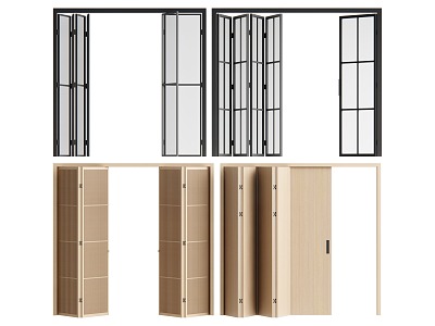 Folding door model