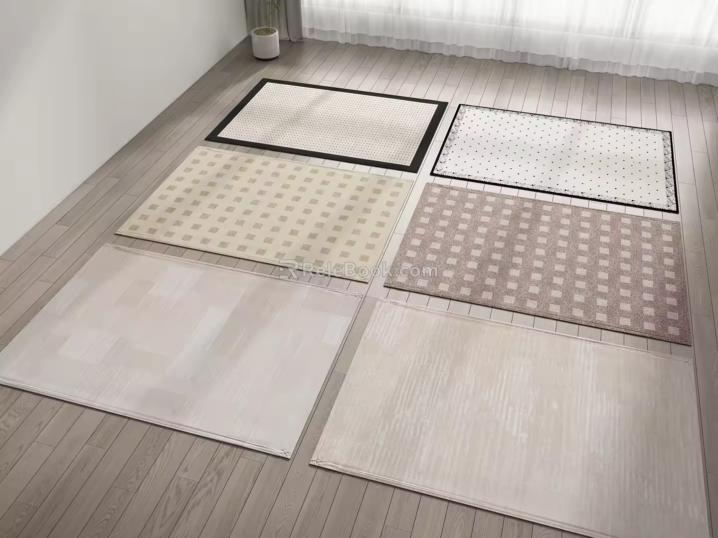 Modern Carpet 3d model