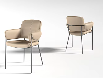 Office Chair Dining Chair Armchair Split Chair 3d model