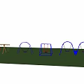 Garden Ornaments Featuring Swings Climbing Frame And Outdoor Play Elements