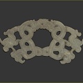 New Chinese-style Jade Jade Jade Fit Jade Pendant Jade Pei Jade Carving Piece 3d model