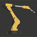 Modern Robot Arm Robot Arm Mechanical Arm Robot Arm Robot Head 3d model