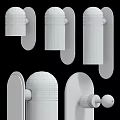 Modern Minimalist Wall Lamps In White Black And Gold For Home Decor