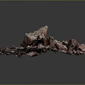 Wood Stone Materials Natural Raw Stones With Various Colors And Different Shapes