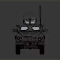 Armored Tactical Military Vehicle With Mounted Weapon System And Reinforced Armor