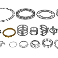 Industrial Equipment Metal Rings And Support Frames With Various Sizes And Different Designs
