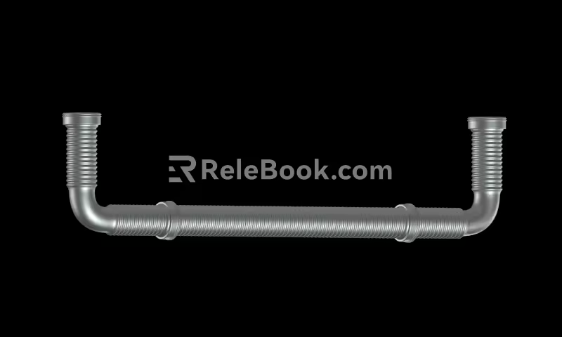 Modern Piping 3d model