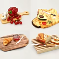 Modern Food 3d model