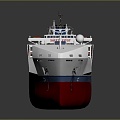 Modern steamship large cargo ship cargo ship cargo ship transport ship 3d model