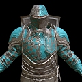 NPC Knight 4 Game Character Male Knight 3d model