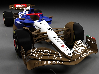 f1 Racing Super Racing sports car Venue Racing 3d model