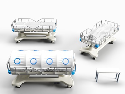 hospital bed rehabilitation nursing bed negative pressure isolation bed laboratory bed model