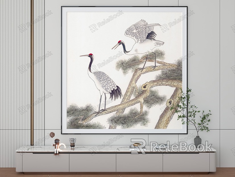 New Chinese Animal Painting Hanging Painting Decorative Painting model