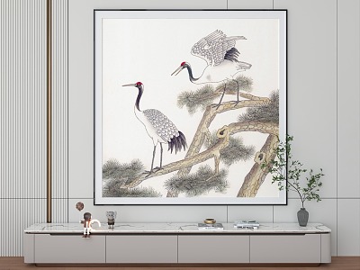 New Chinese Animal Painting Hanging Painting Decorative Painting model