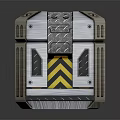 Modern Sci-Fi Box Sci-Fi Box Sci-Fi Box Future Box 3d model