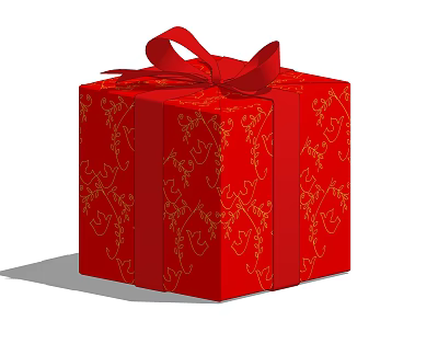 Gift Box 3d model