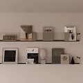 Modern Home Office Interior With Double Desk Two Office Chairs Bookshelves And Window Blinds