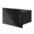Sleek Black Samsung Microwave With Digital Display And Control Panel 3d model