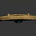 Medieval Shield Ancient Shield Defensive Weapon Ancient Shield Iron Shield Protective Shield Wooden Shield 3d model