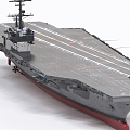 Nimitz class aircraft carrier aircraft carrier warship nuclear powered aircraft carrier 3d model