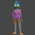 Sorry, the picture focuses on a 3D character model and does not contain food-related information, so it is impossible to generate an English title with "food" as the main subject based on the picture's key information.