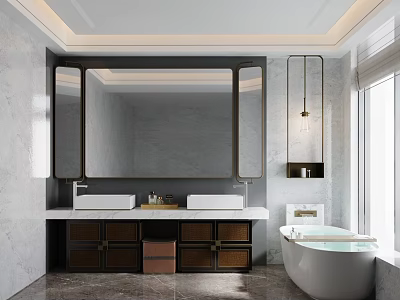 Hotel Toilet Modern Toilet 3d model