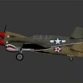 Detailed Vintage Model Airplanes With Brown And Gray Bodies Propellers And Wheels