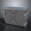 Gray Plastic Household Item With Structural Design And Practical Features For Daily Use