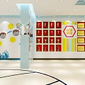 School Exhibition Halls Featuring History Modern Care Entrance Achievements Honor And Future Halls