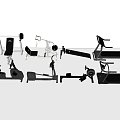 Home Gym Fitness Equipment With Treadmills Dumbbells Exercise Benches And Rowing Machines