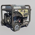 Old gasoline generator 3d model