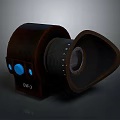Infrared Steiner Laser Pistol Light Source Firearm Sight Firearm Device 3d model