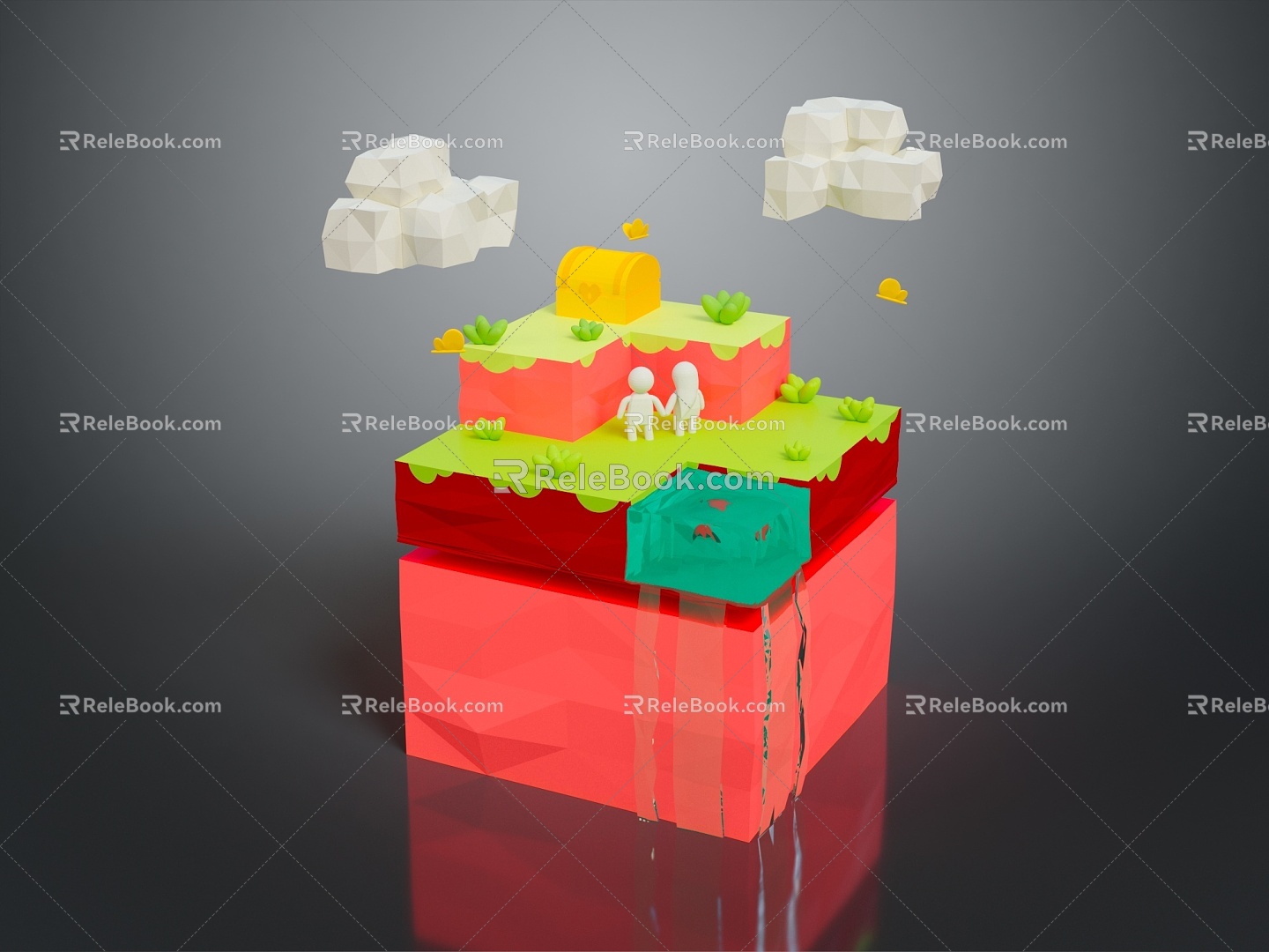 Game Environment Game Scene Fairy Tale Scene Fairy Tale Magic Scene Magic Item Fantasy Scene 3d model