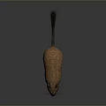 Small Brown Mouse Game Movie Character With Big Ears And Black Eyes