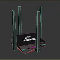 Modern Router Wireless Router 3d model