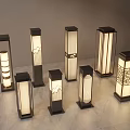 Stylish Outdoor Pillar Lights With Multiple Designs And Warm Illumination