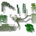 Modern Vine Man Combination 3d model