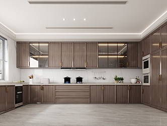 New Chinese Kitchen 3d model