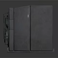 Triple Fan Cooling Equipment In Black Housing For Commercial Use