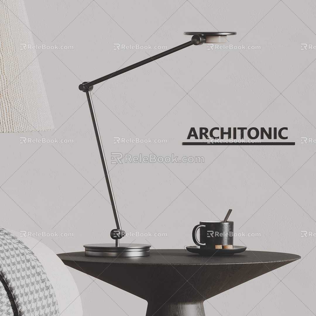 Modern table lamp 3d model