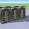 Modern Multi Storey Residential Building Exterior With Balconies And Facade Design